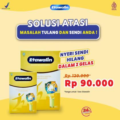 Susu Etawalin Bantu Masalah Tulang & Sendi | 200 Gram BPOM Drink Milk Bubuk