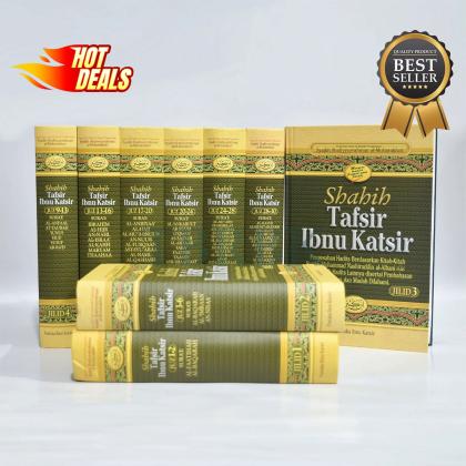 Shahih Tafsir Ibnu Katsir 9 Jilid Lengkap, Pustaka Ibnu Katsir