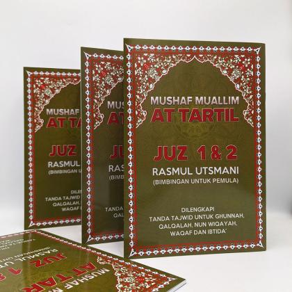 Mushaf Muallim At-Tartil - Juz 1&2 Rasmul Utsmani (Bimbingan Pemula)